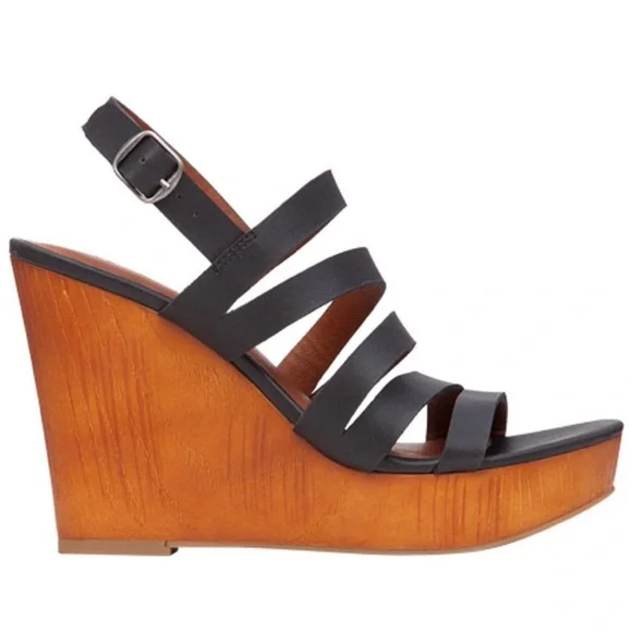 Women's Lucky Brand Larinaa Platform Wedge Sandal. Size 10 - Picture 2 of 9